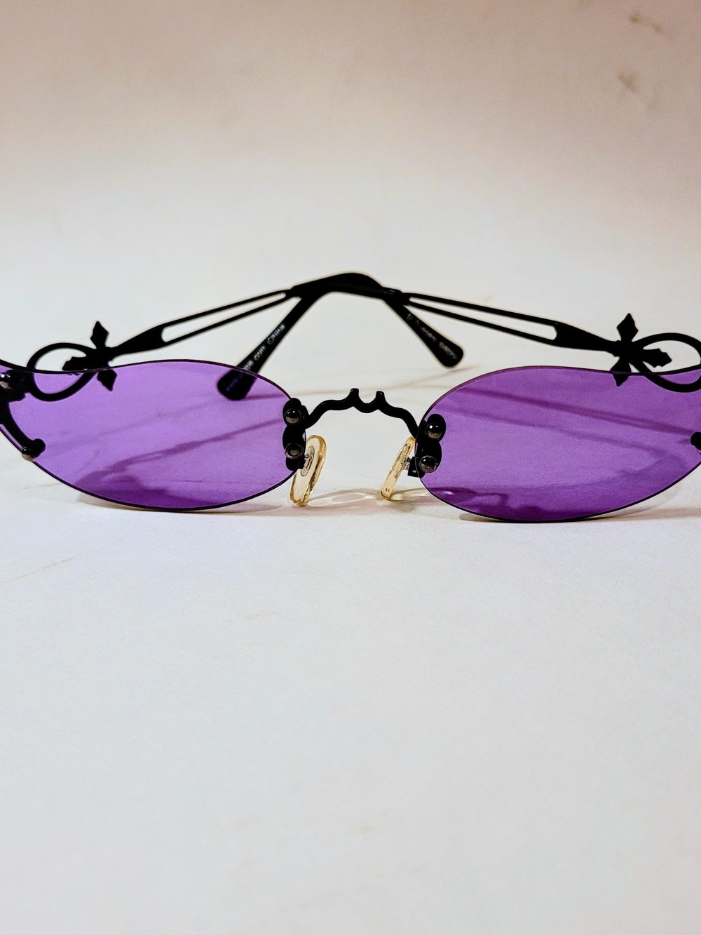 Dr Peeper Purple Vampiress Glasses